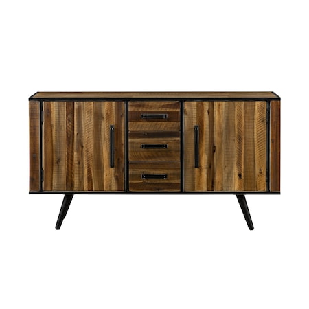 Armen Living Cusco Acacia Rustic Buffet Cabinet LCCUBUAC